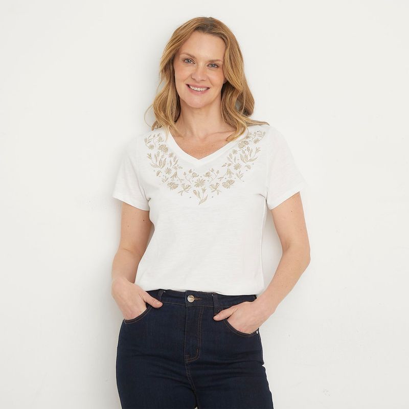 NEWPORT - Blusa Mujer Manga corta Newport