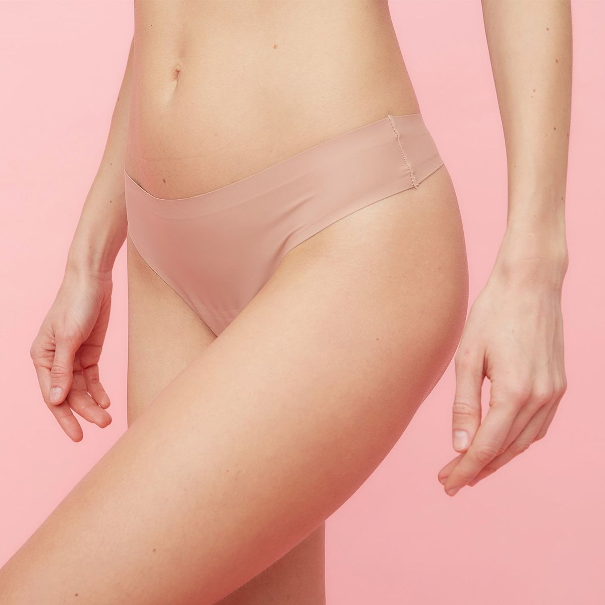 BLU - Tangas Brasileras Pack de 3 Invisible Mujer Blu 