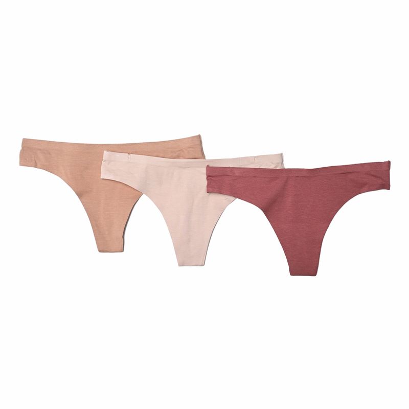 BLU - Calzón colaless Pack de 3 Mujer Blu 