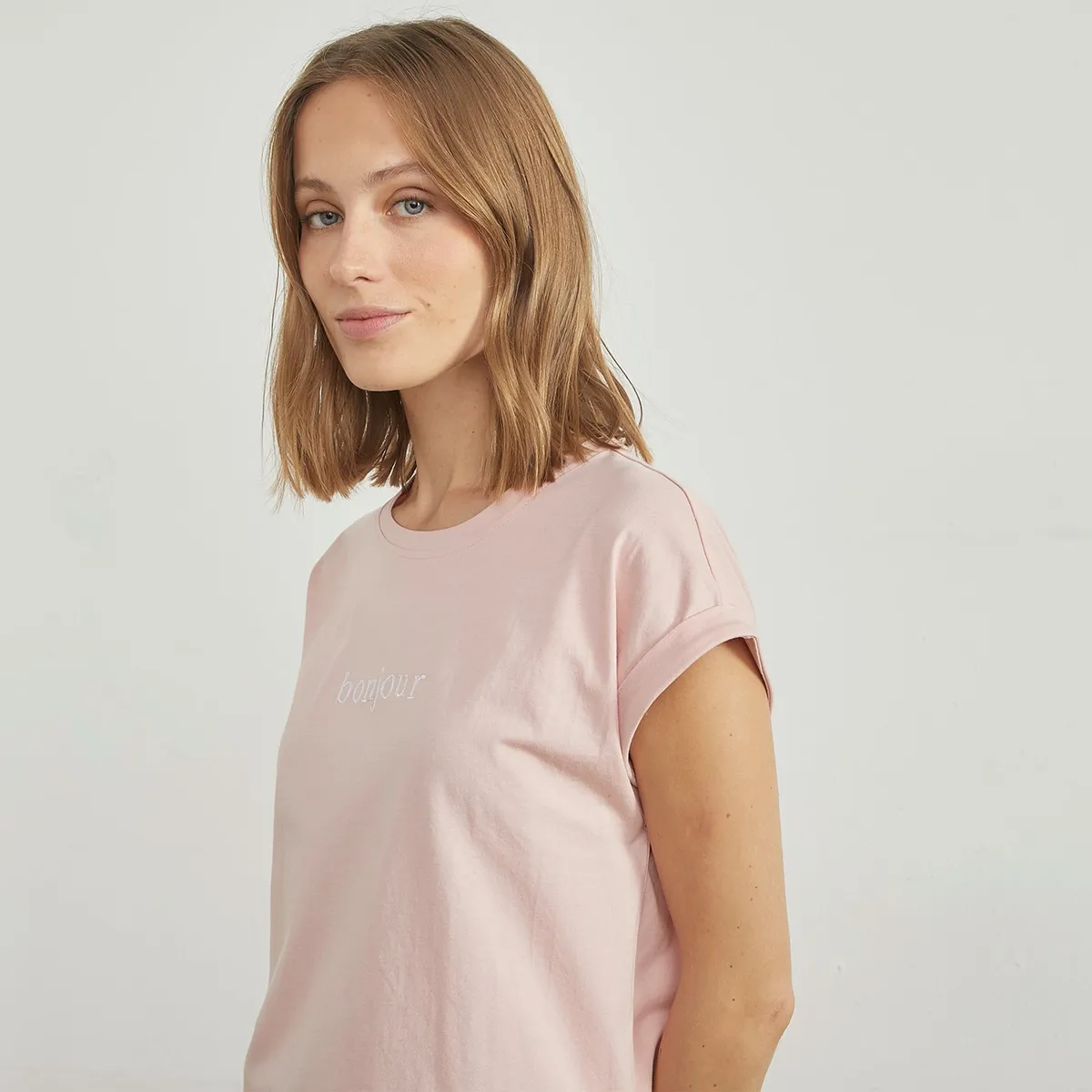 BLU - Camiseta de pijama Mujer Corto Manga corta Blu