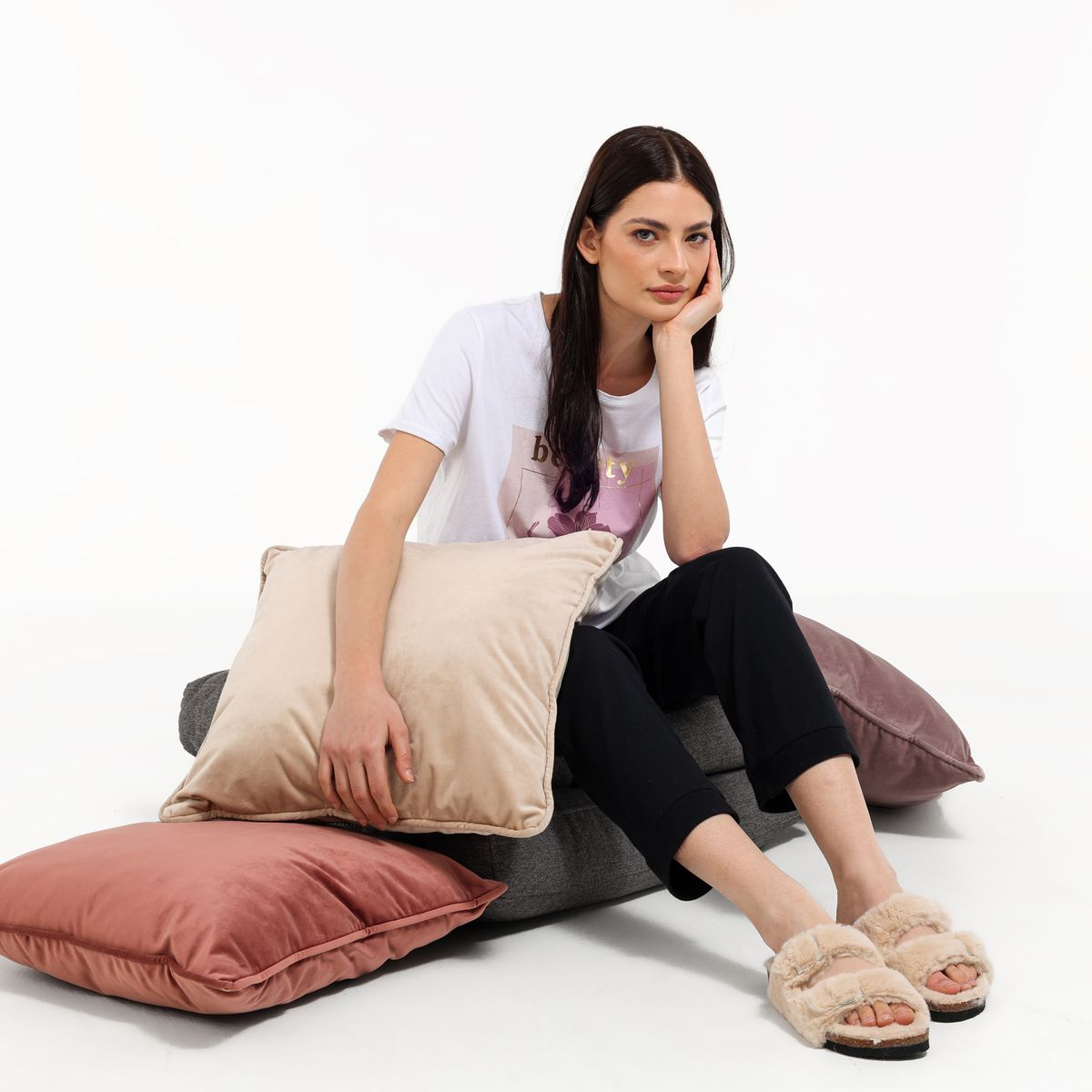 BENETTON - Pantuflas para Mujer Benetton