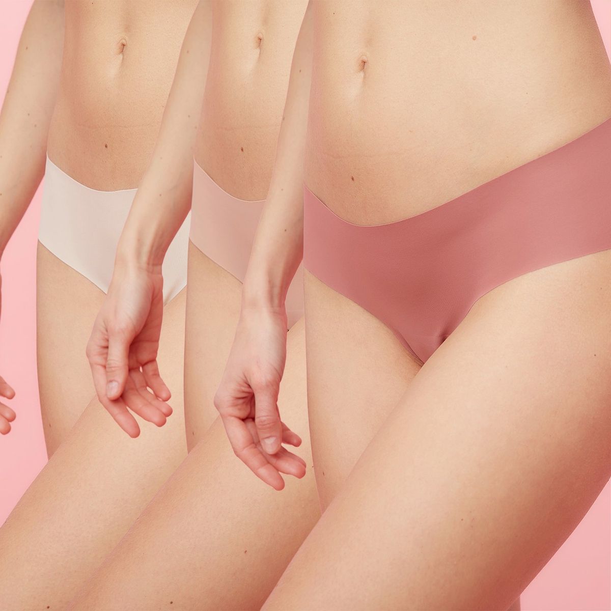 BLU - Panties Clásicos Pack de 3 Invisible Mujer Blu 