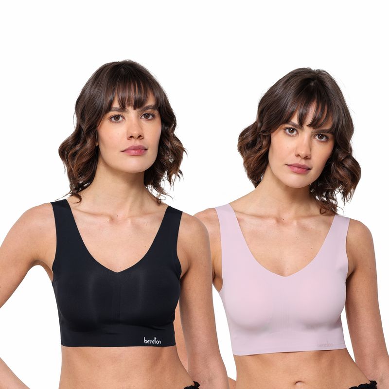 BENETTON - Brasieres Pack de 2 Sin varilla Benetton