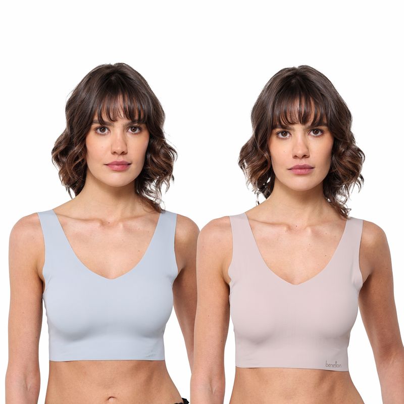BENETTON - Brasieres Pack de 2 Sin varilla Benetton