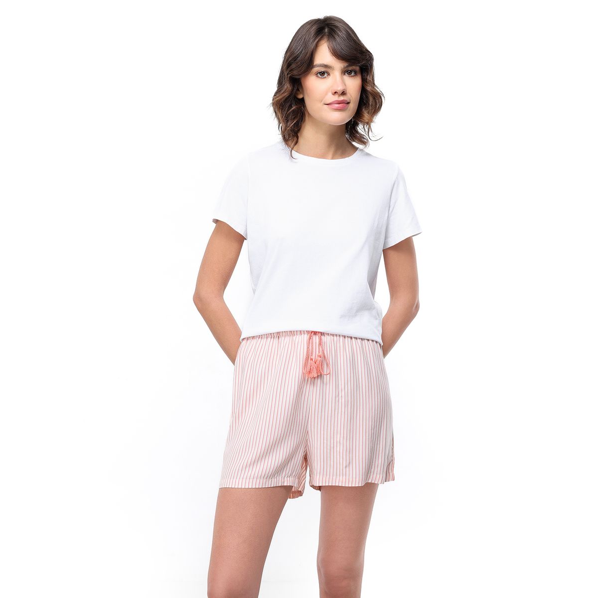 BLU - Short de pijama Mujer Corto Blu