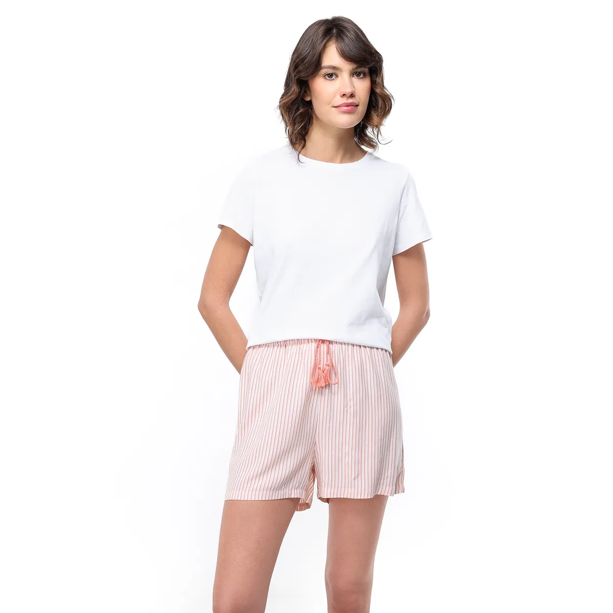 BLU - Short de pijama Mujer Corto Blu
