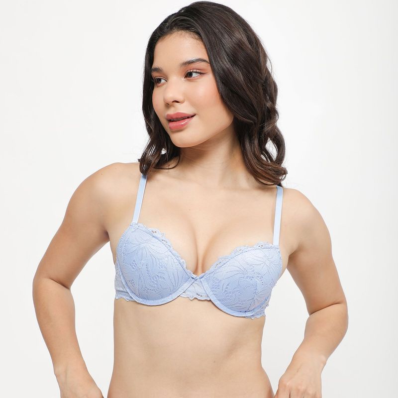 SYBILLA - Brasier push up con Encaje Con varilla Sybilla