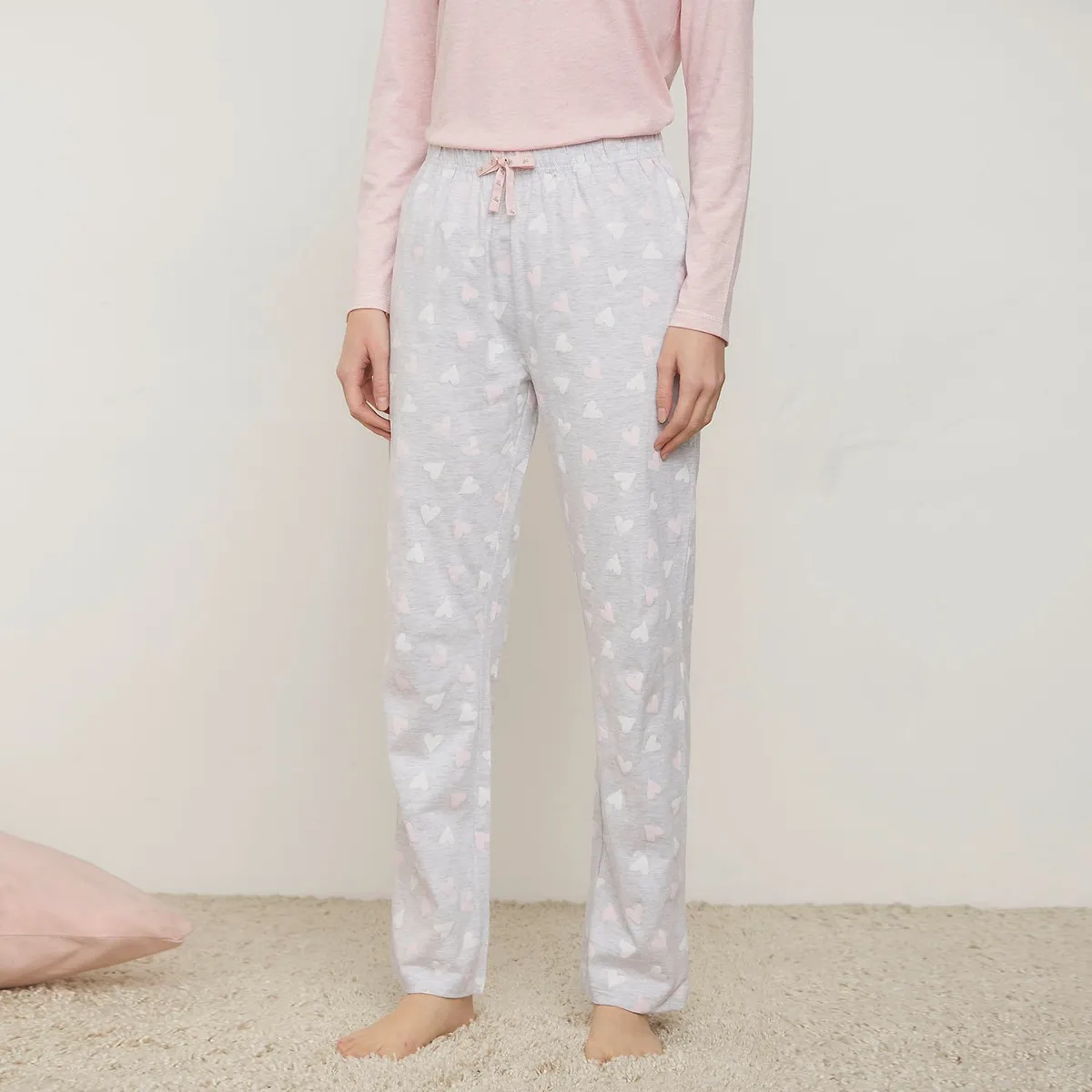 SYBILLA - Pantalón de pijama Mujer Largo No aplica de Algodón Sybilla