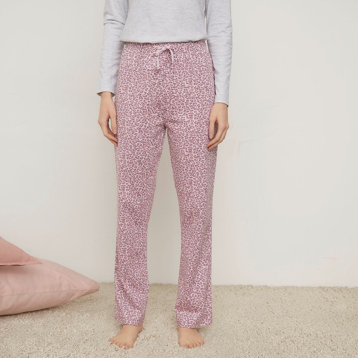 SYBILLA - Pantalón de pijama Mujer Largo No aplica de Algodón Sybilla