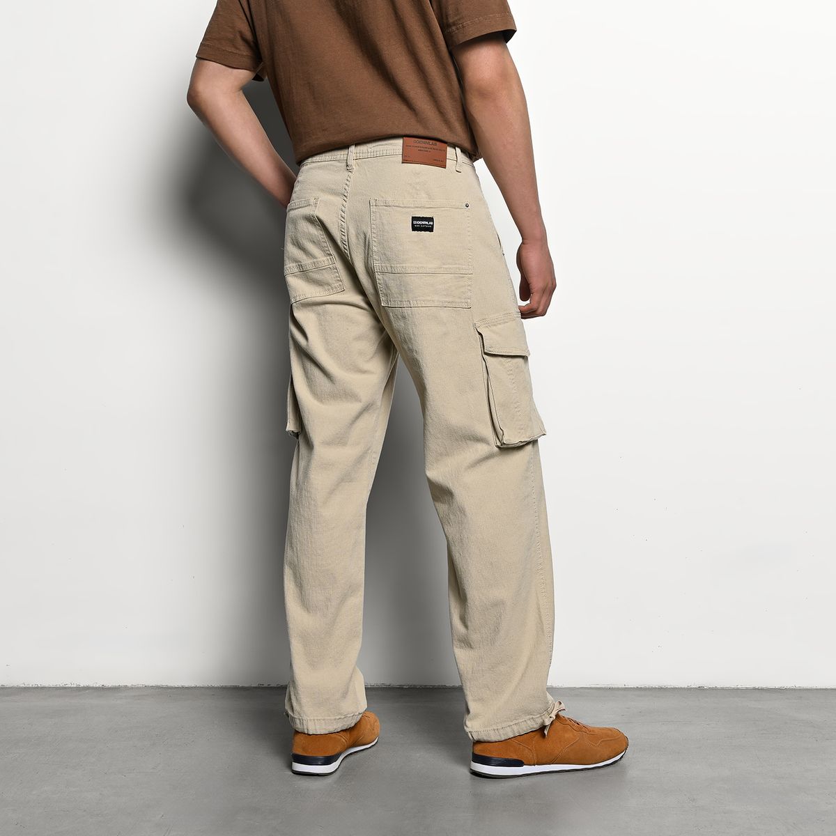 DENIMLAB - Pantalón cargo Hombre de Algodón Denimlab