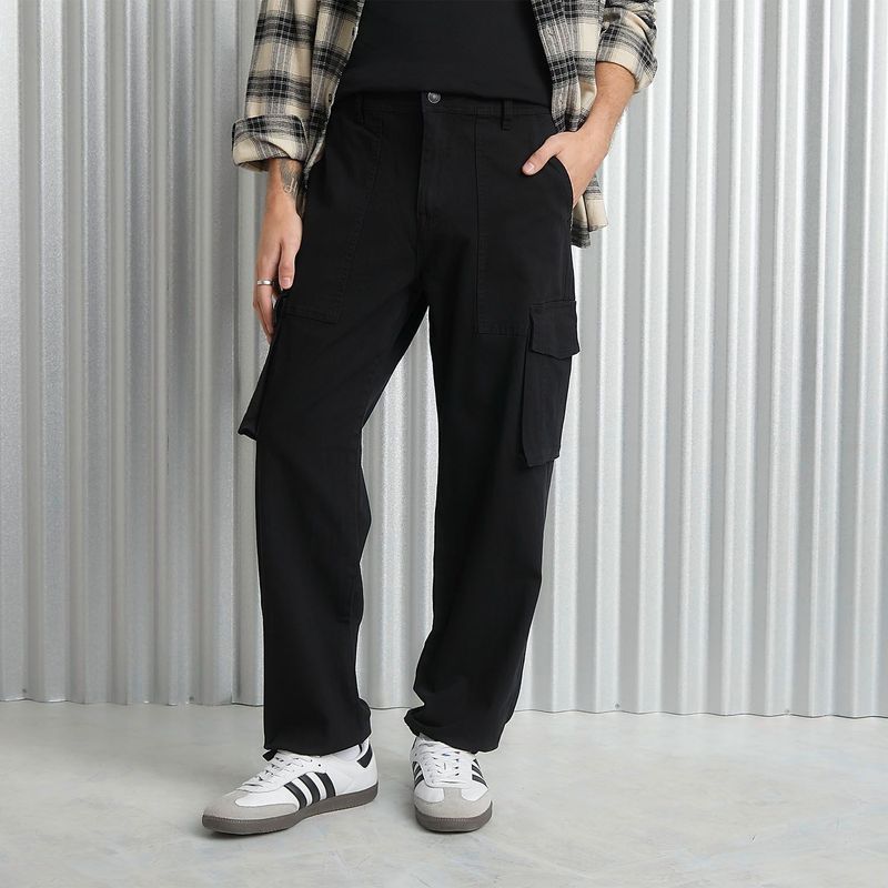 DENIMLAB - Pantalón cargo Hombre de Algodón Denimlab