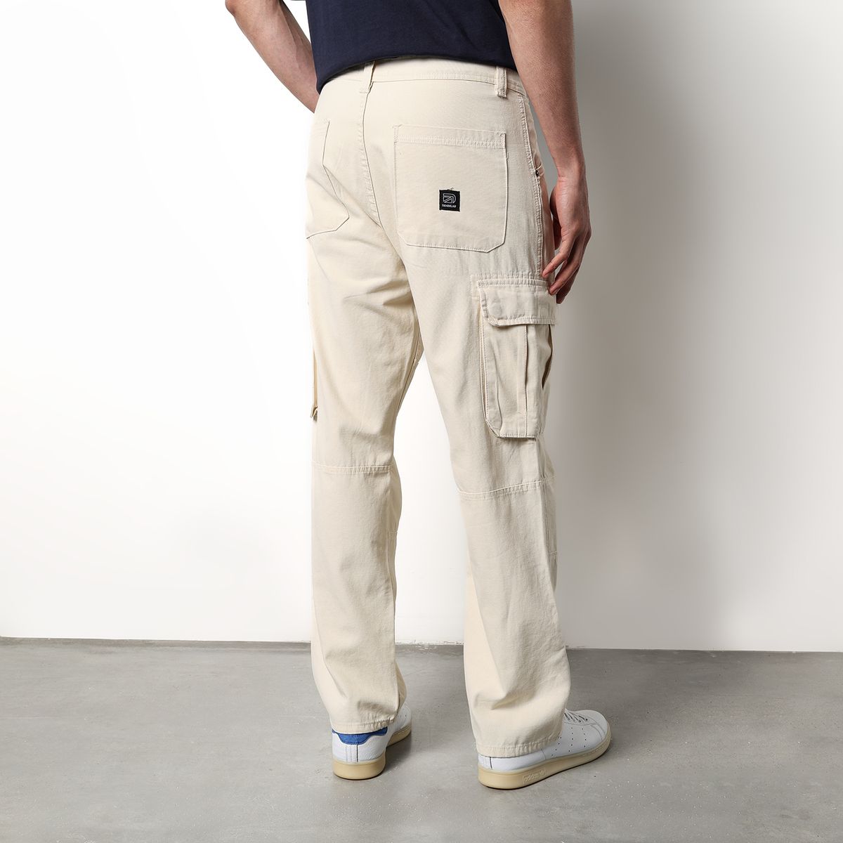 DENIMLAB - Pantalón cargo Hombre Baggy de Algodón Denimlab
