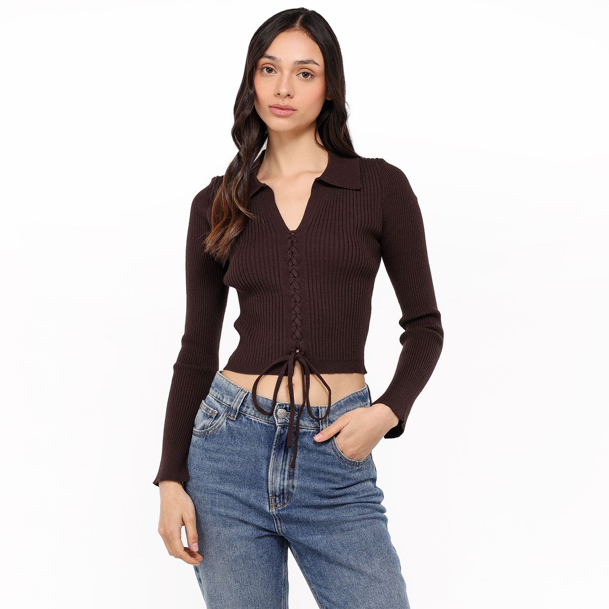 SYBILLA - Saco Mujer Anudada Sybilla