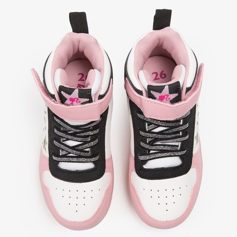 Tenis con luces L Tall I Br Barbie Niña con Velcro BARBIE