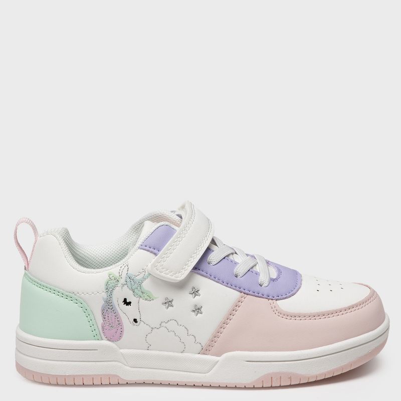  - Tenis moda Yamp Sp Basic K Niña con Velcro
