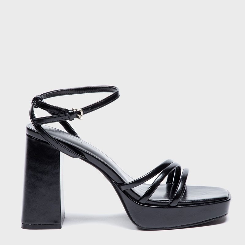 SYBILLA - Sandalias para Mujer con tacón Cuadrado Destrap Sybilla color Negro