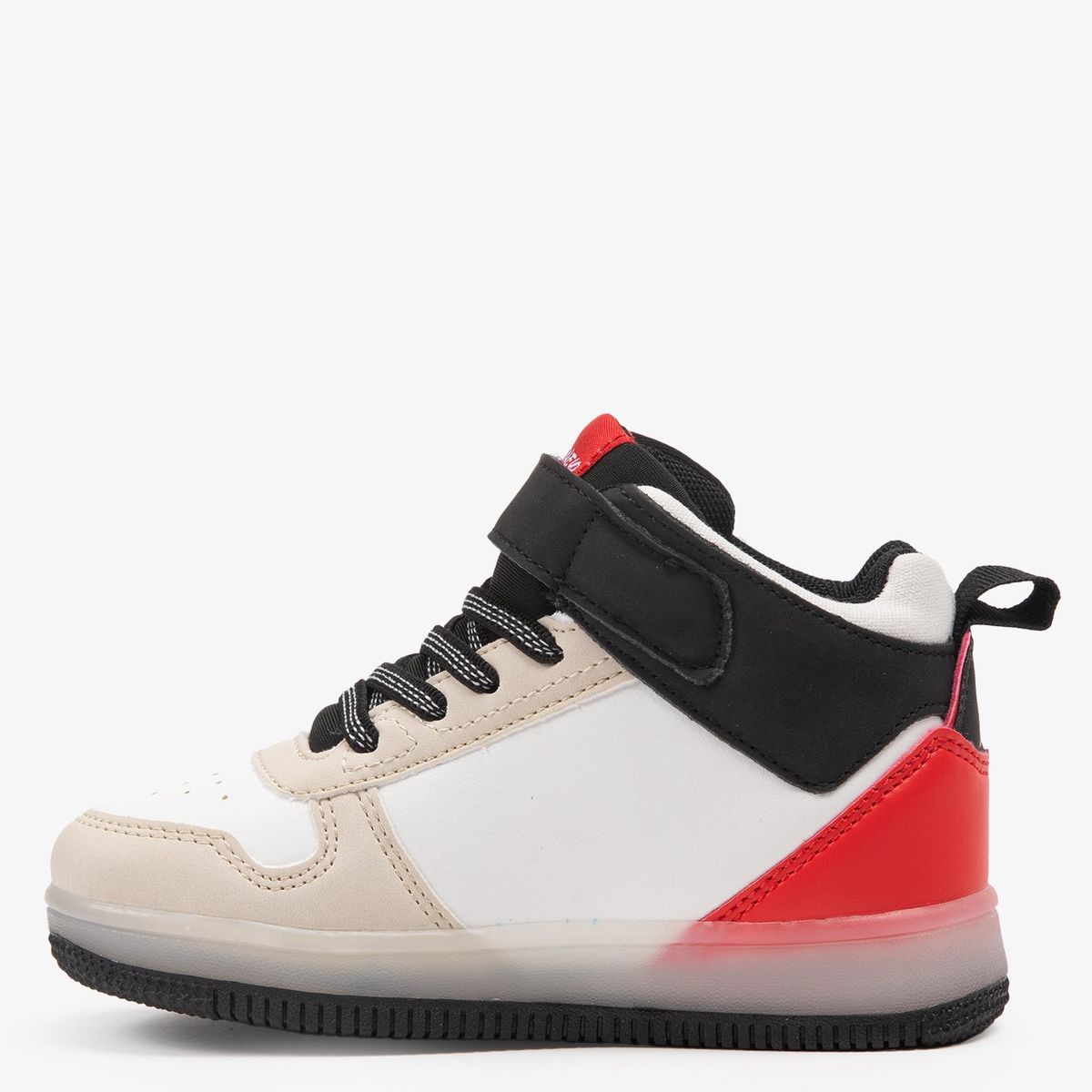 DISNEY - Tenis con luces L Tall I Mk Mickey Mouse Disney Niño con Velcro Negro