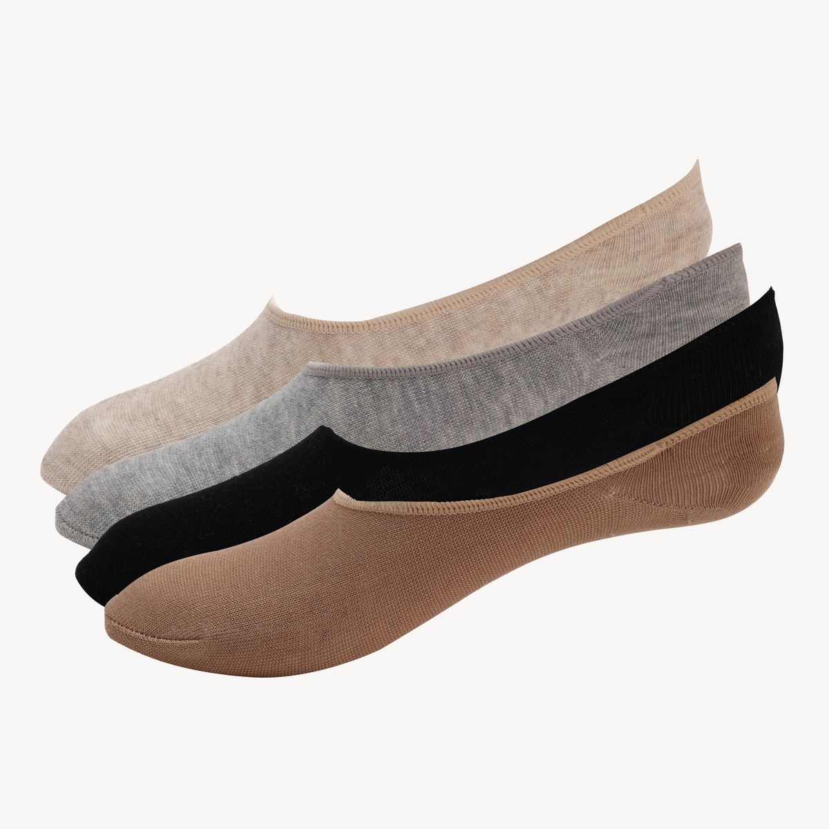 BLU - Medias Mujer Invisible Pack de 5 Blu