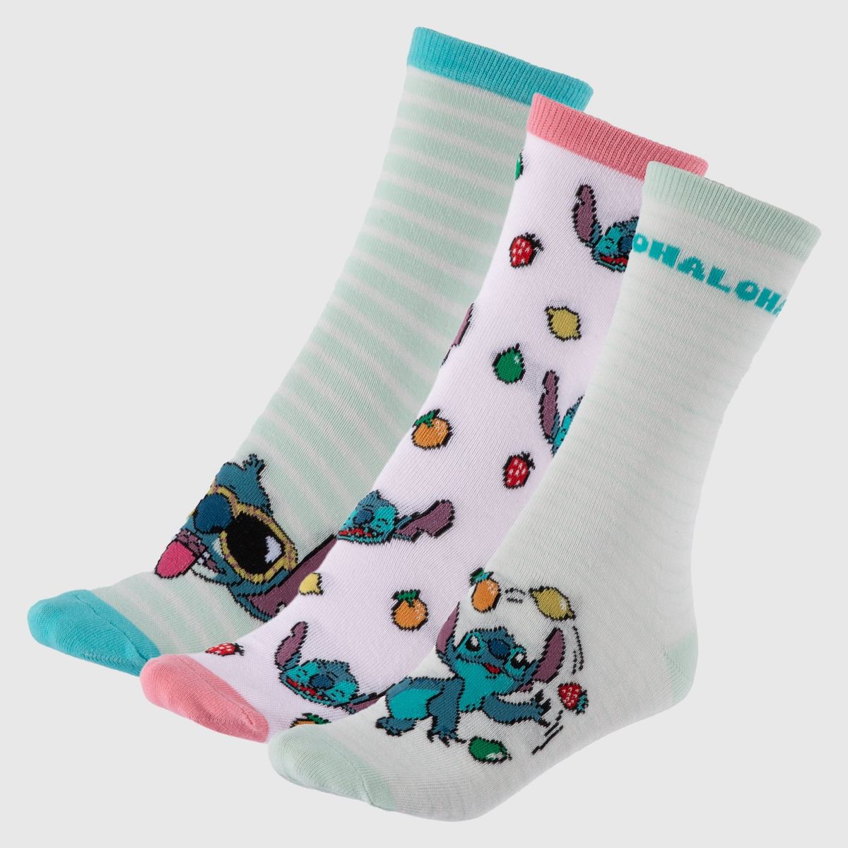 DISNEY - Medias Mujer Largo Pack de 3 Disney