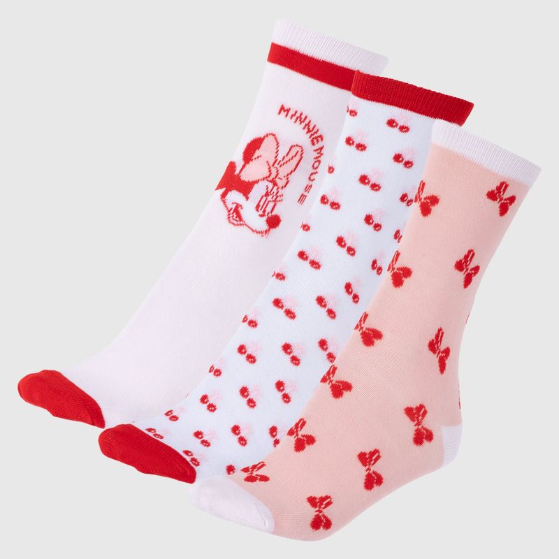 DISNEY - Medias Mujer Largo Pack de 3 Disney