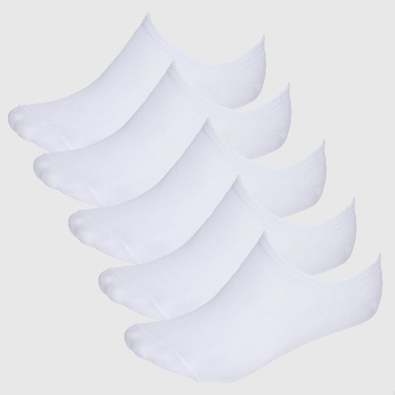 BLU - Medias Mujer Invisible Pack de 5 Blu