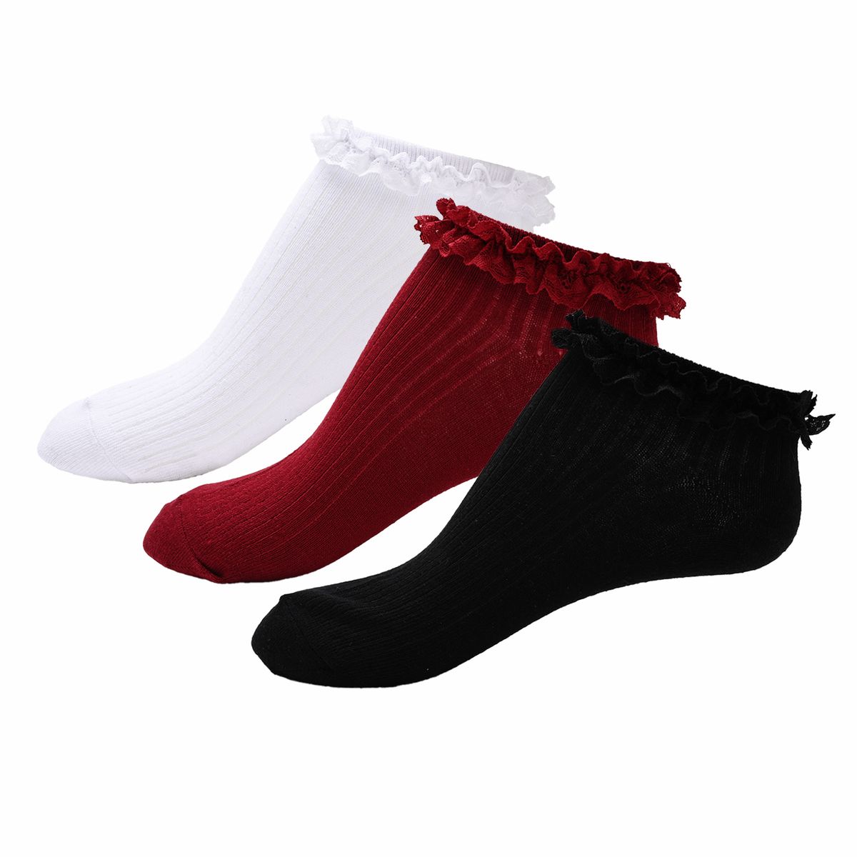 SYBILLA - Medias para Mujer Cortas Pack de 3 Sybilla