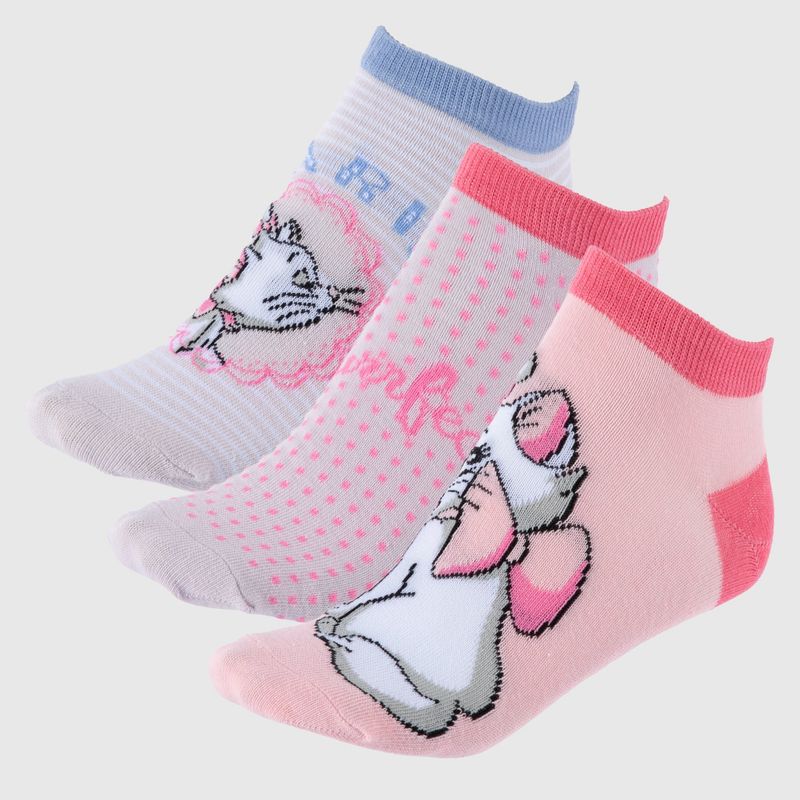 DISNEY - Medias Mujer Corto Pack de 3 Disney