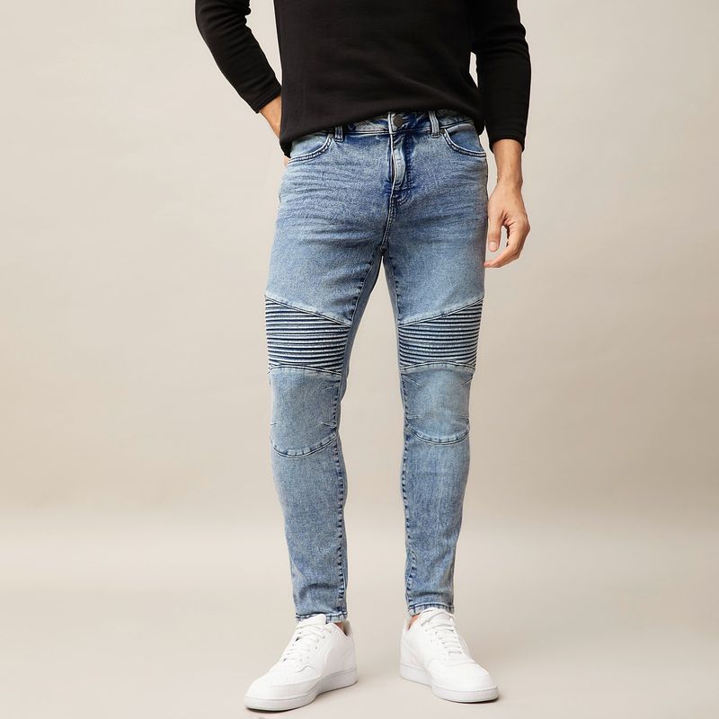 MOSSIMO - Jean 5 Bolsillos Hombre Skinny de Algodón Mossimo