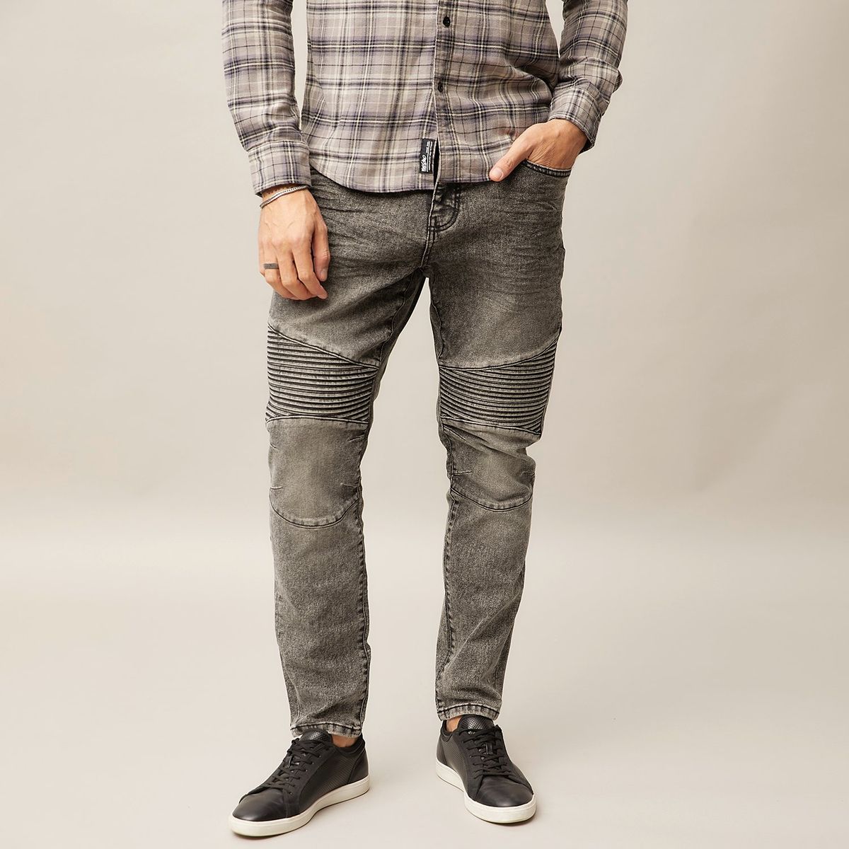 MOSSIMO - Jean 5 Bolsillos Hombre Skinny de Algodón Mossimo
