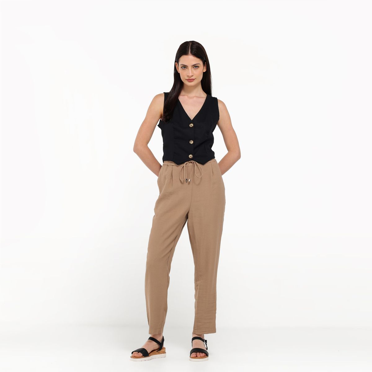 UNIVERSITY CLUB - Sandalias para Mujer Bilina University Club color Negro