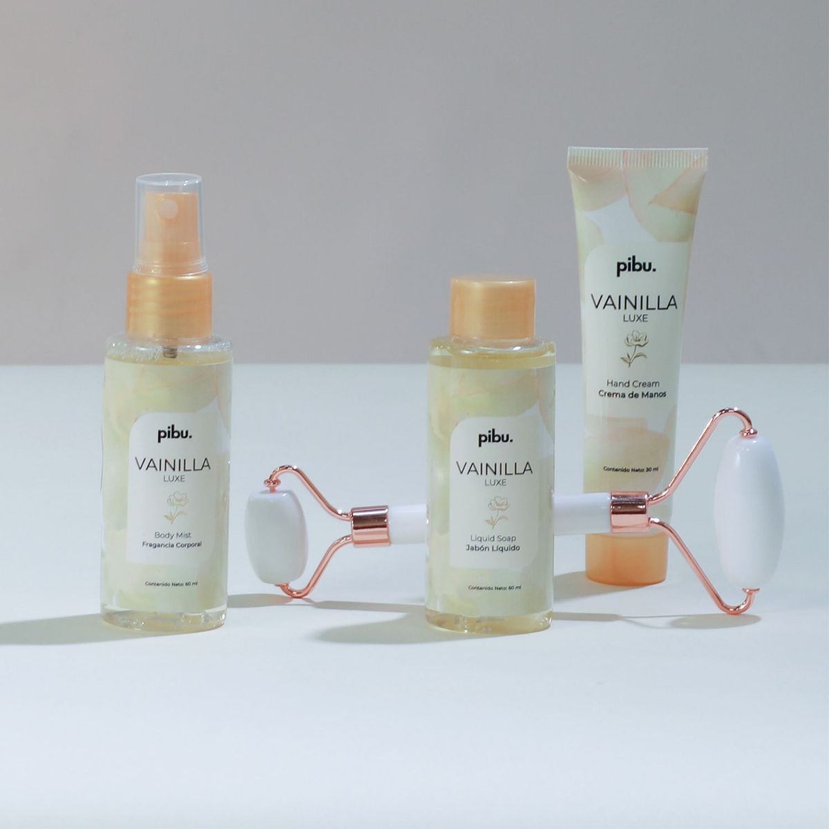 PIBU - Set Tratamiento para manos Cue Setrollerv Incluye 3 Productos