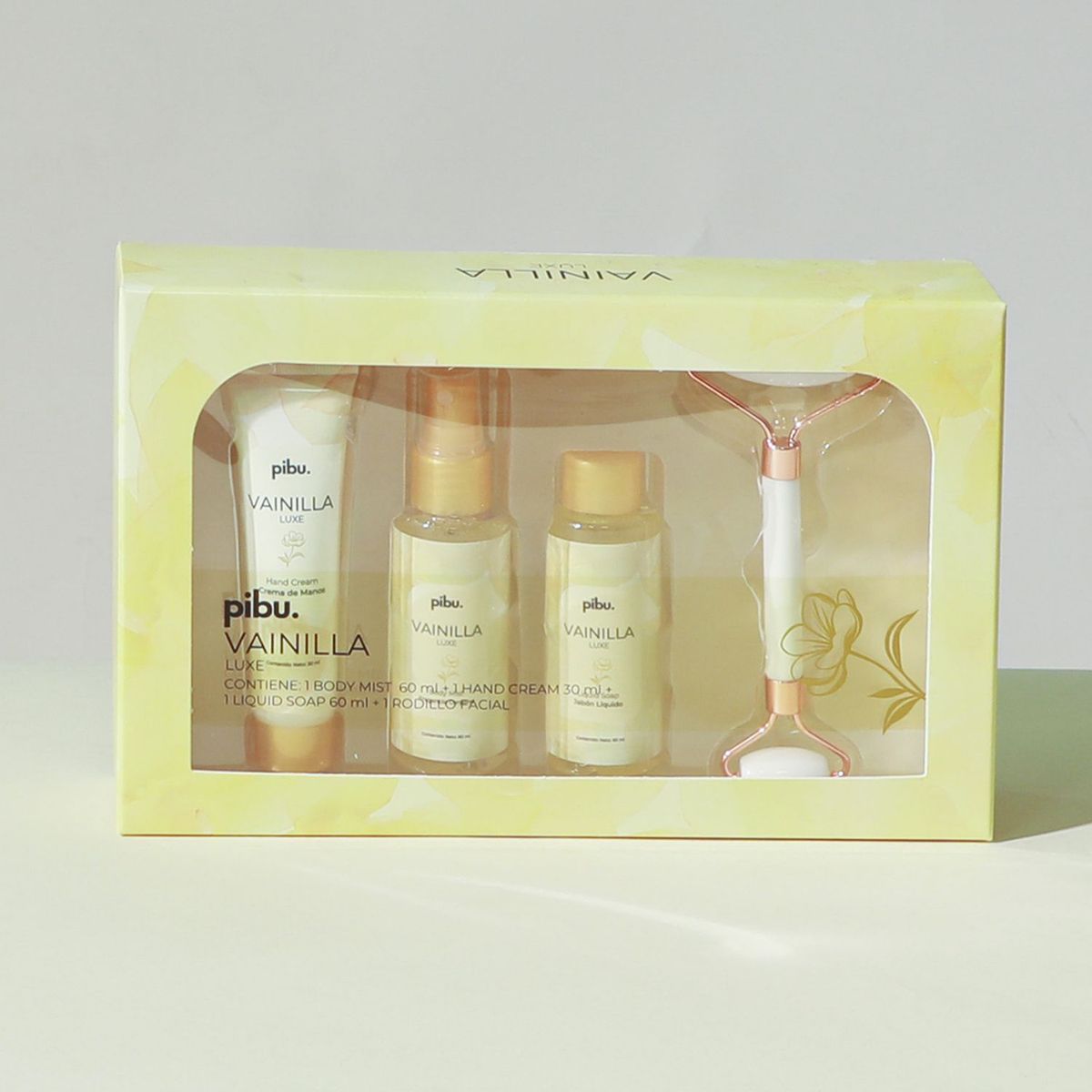 PIBU - Set Tratamiento para manos Cue Setrollerv Incluye 3 Productos