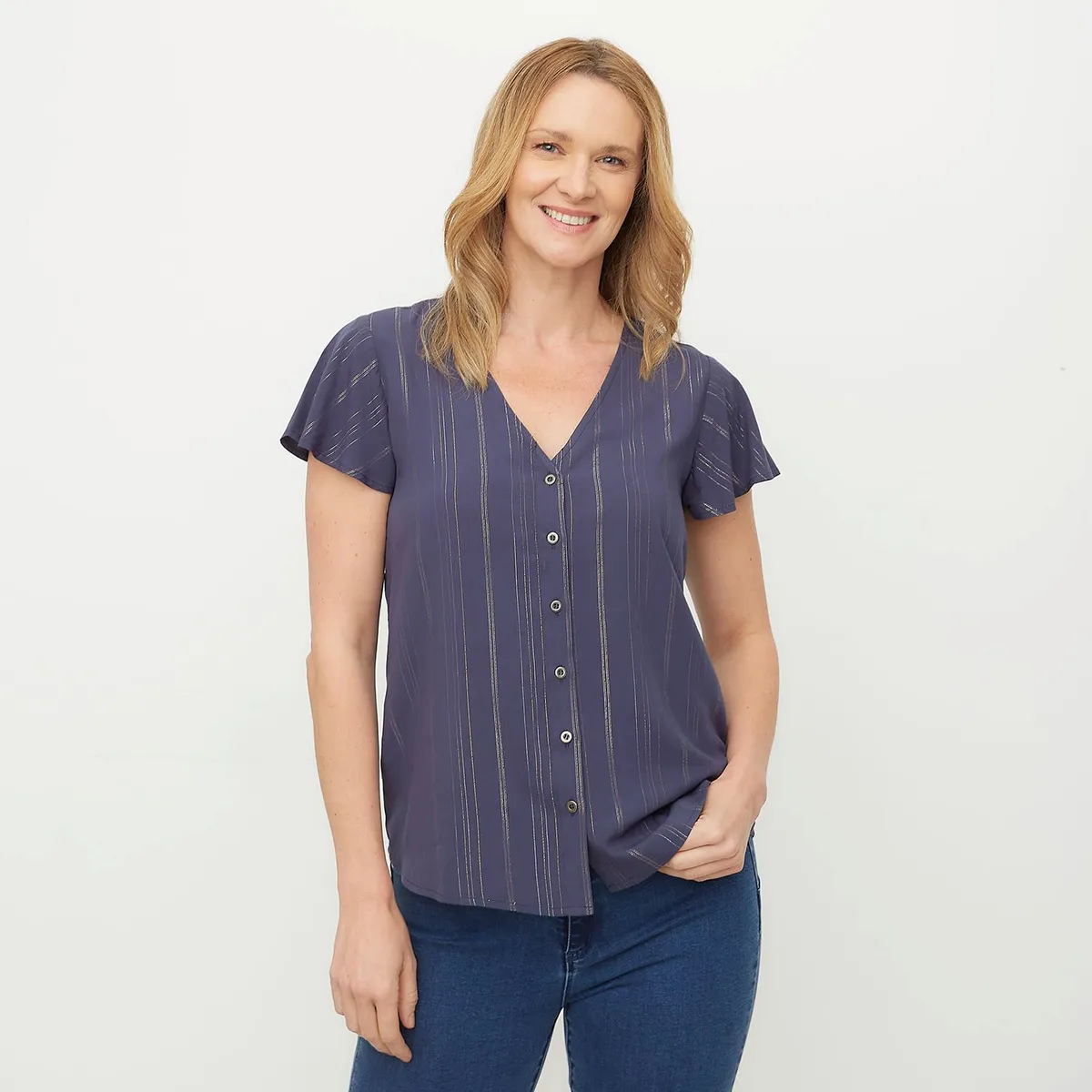 NEWPORT - Blusa Mujer Manga corta Newport