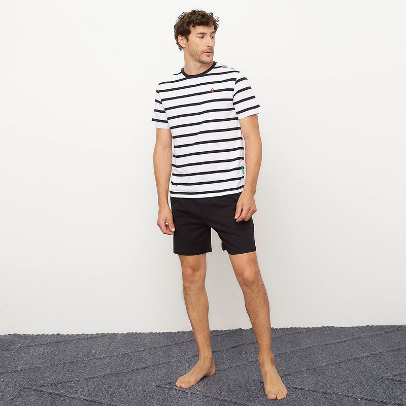 - Pijama Hombre Corto Manga corta  Benneton
