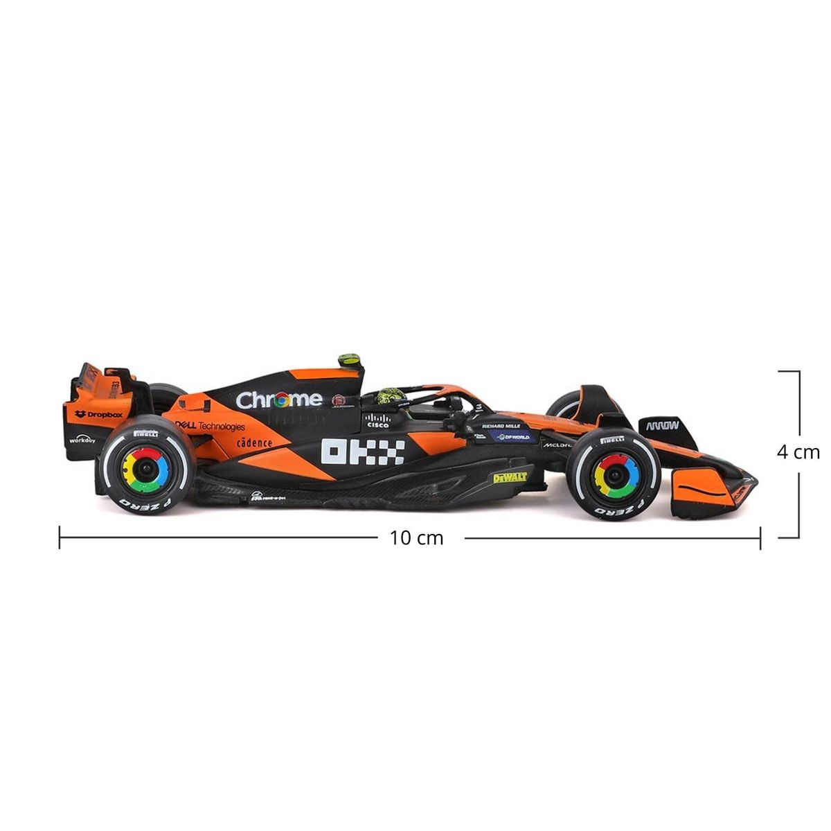 MAISTO - Carro F1 coleccionable escudería McLaren Formula 1 escala 1:43