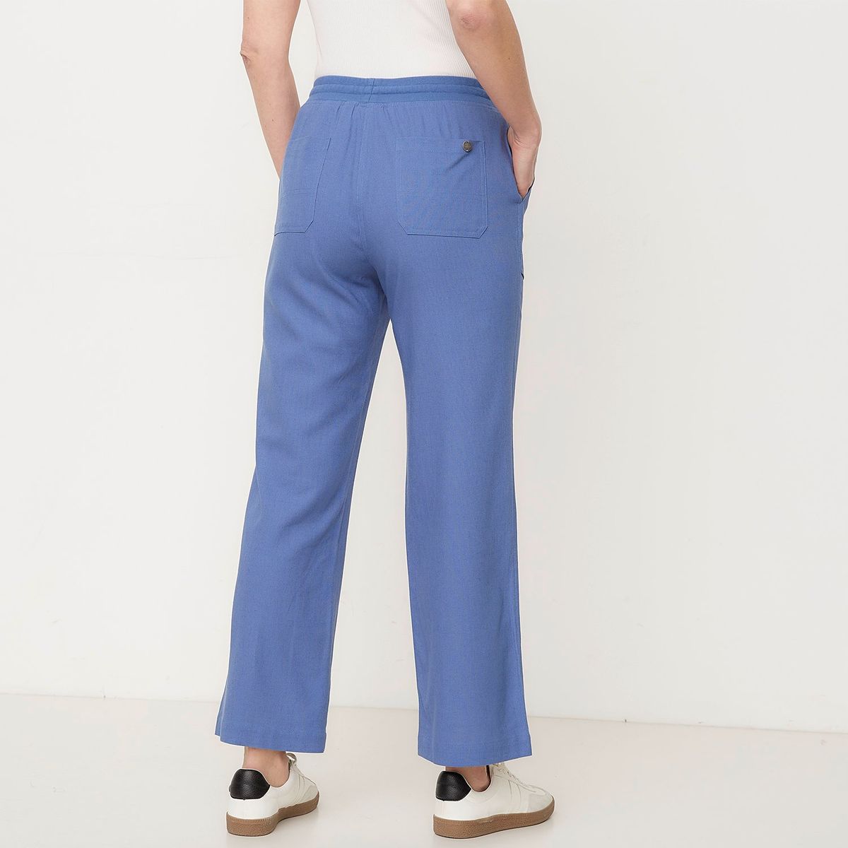 NEWPORT - Pantalón Wide leg Mujer Tiro alto Newport