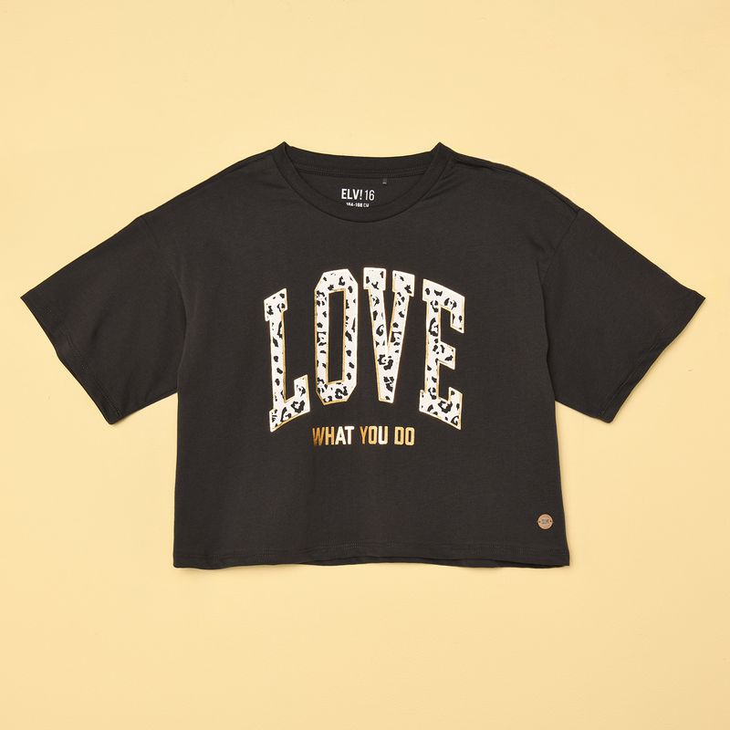 ELV - Camiseta Niña Manga corta Algodón ELV