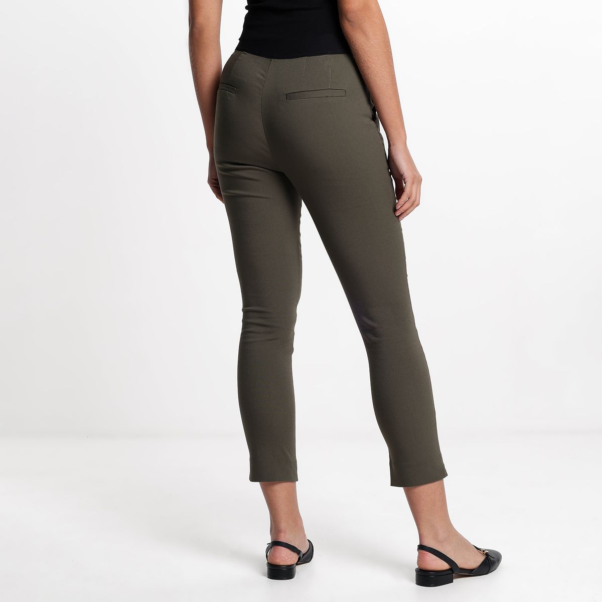 BASEMENT - Pantalón Skinny Mujer Tiro medio Basement