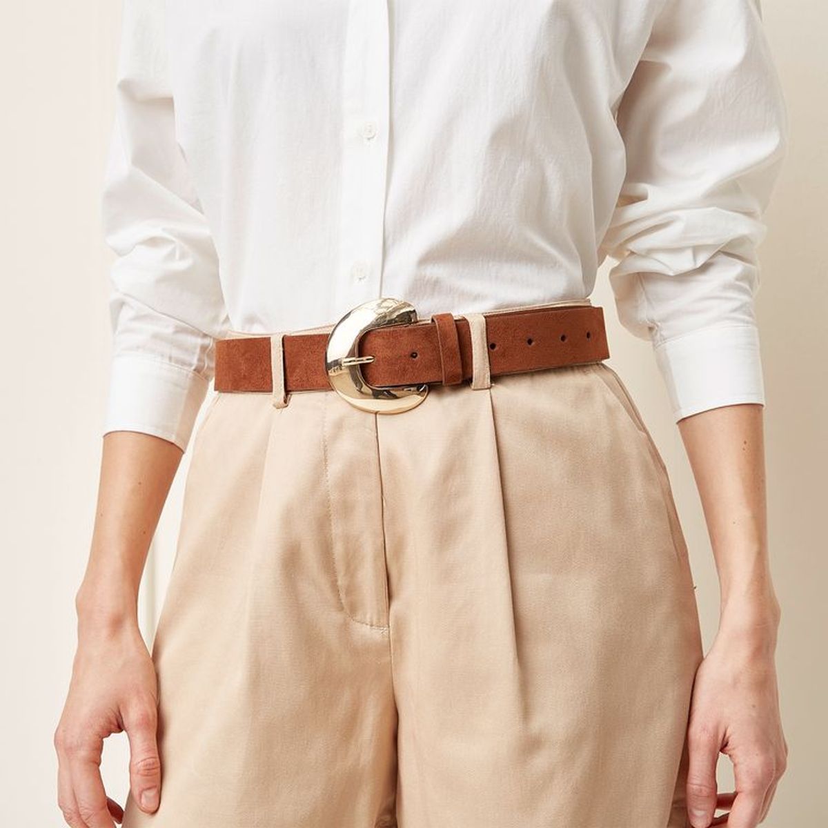 BASEMENT - Cinturón Sintet CIB103AV26 CAMEL SAS M/L