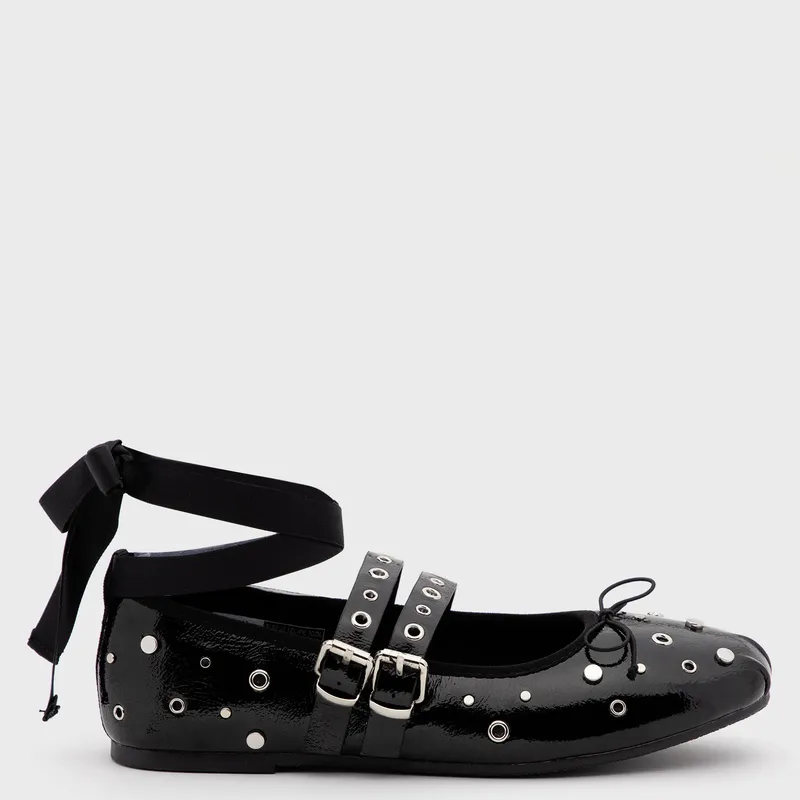 SYBILLA - Baletas para Mujer Abalace Sybilla color Negro