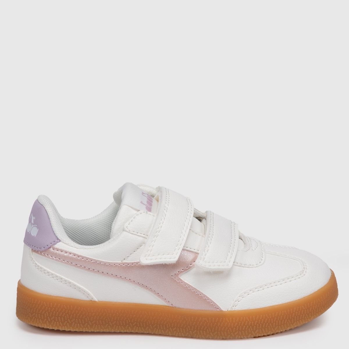 DIADORA - Tenis moda Diadora Bamtelon K Niña con Velcro Horma Justa 
