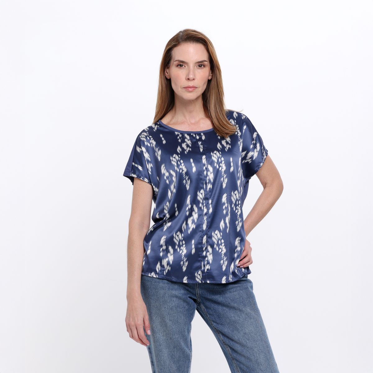 APOLOGY - Blusa Mujer Animal print Manga corta Apology