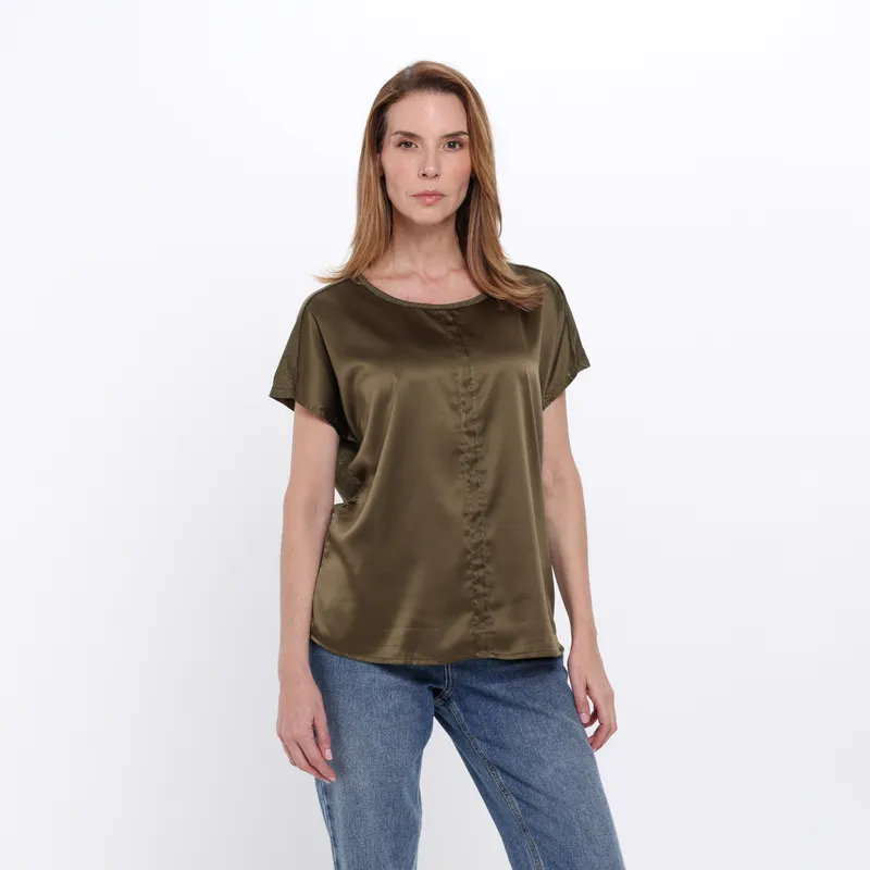 APOLOGY - Blusa Mujer Animal print Manga corta Apology