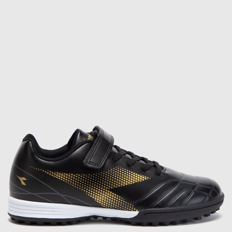 DIADORA - Guayos para cancha sintética Diadora Saturno TFK Niño Negros