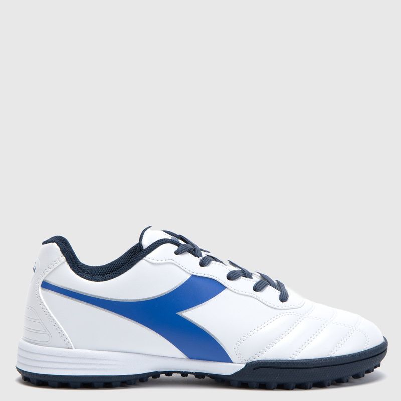DIADORA - Guayos para cancha sintética Diadora Titan TFK Niño Blancos