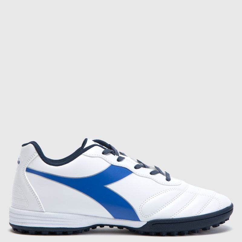 DIADORA - Guayos para cancha sintética Diadora Titan TFJ Niño Blancos