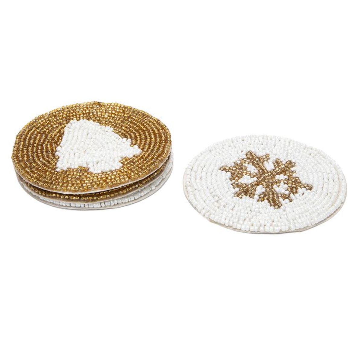 ROBERTA ALLEN - Portavasos de Navidad 10 cm Set x 4 Roberta Allen