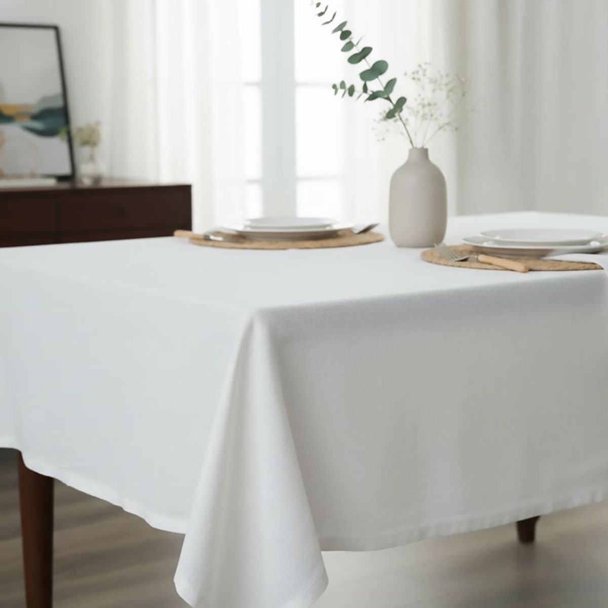 BASEMENT HOME - Mantel de Algodón 210 x 150 cm