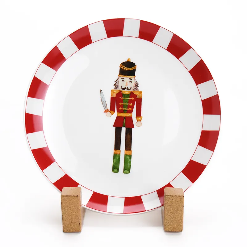 ROBERTA ALLEN - Plato para Postre 19 cm Mesa de Navidad Roberta Allen