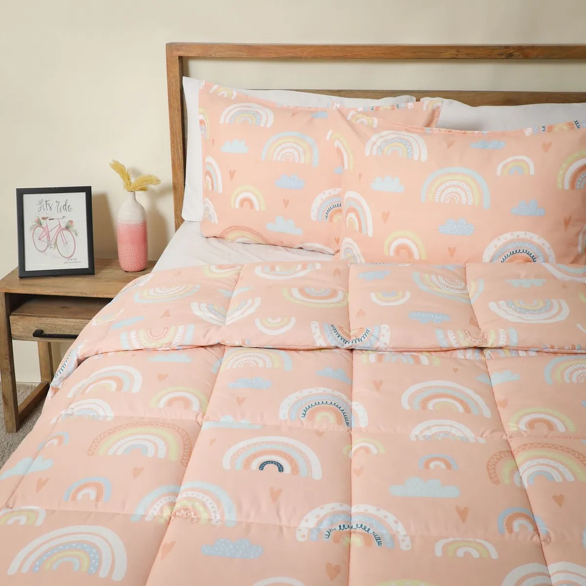 MICA KIDS - Plumón MICA KIDS: Poliéster Arcoíris